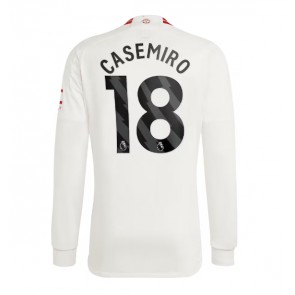Manchester United Casemiro #18 Tredje Tröja 2023-24 Långärmad